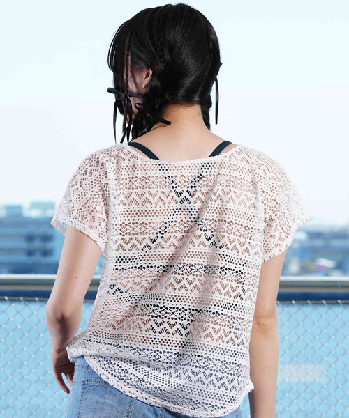 tシャツ LAETITIA/レリッタ 半袖ラッシュガード/水陸両用/UVケア 456501 レディース LAETITIA tシャツ LAETITIA/レリッタ 半袖ラッシュガード/水陸