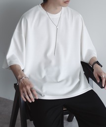 ベーシックルーズスムースポンチTee