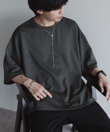 ベーシックルーズスムースポンチTee
