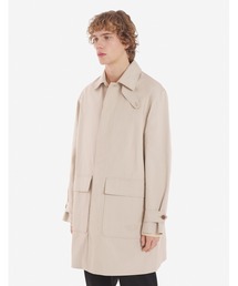 MACKINTOSH×KITSUNE ライナー付　ステンカラーコート　ベージュ Maison Kitsune（メゾンキツネ）の「MACINTOSH（ステンカラーコート