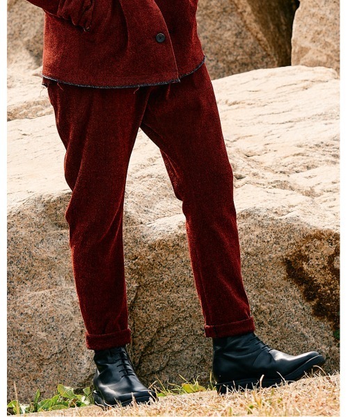 3D banana slacks（スラックス）｜wjk（ダヴルジェイケイ）