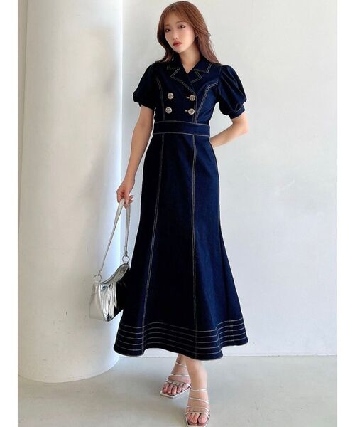 RESEXXY（リゼクシー）の「ランダムラインピンヒールサンダル（サンダル・レディース・ブラック/アイボリー/シルバー・SMALL/LARGE/MEDIUM）」の4枚目の写真