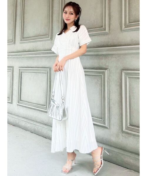 RESEXXY（リゼクシー）の「ランダムラインピンヒールサンダル（サンダル・レディース・ブラック/アイボリー/シルバー・SMALL/LARGE/MEDIUM）」の16枚目の写真