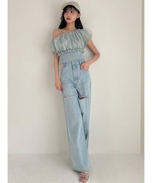 RESEXXY（リゼクシー）の「ランダムラインピンヒールサンダル（サンダル・レディース・ブラック/アイボリー/シルバー・SMALL/LARGE/MEDIUM）」の14枚目の写真