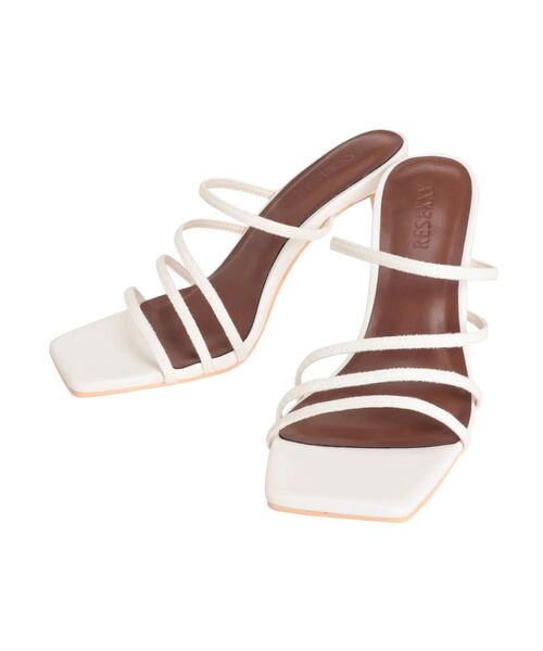 RESEXXY（リゼクシー）の「ランダムラインピンヒールサンダル（サンダル・レディース・ブラック/アイボリー/シルバー・SMALL/LARGE/MEDIUM）」の17枚目の写真