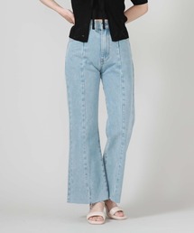 archives | 切替ストレートフレアデニム(デニムパンツ)