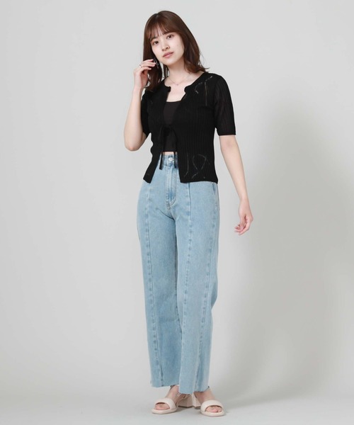 archive denim wax coating pants ワイドフレア archive denim wax coating pants ワイドフレア