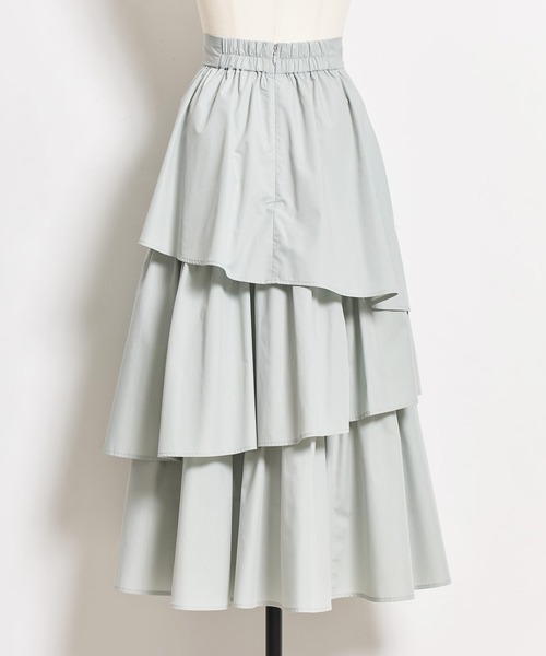 NOELA(ノエラ)の「コットンティアードスカート(スカート・レディース・ベージュ/グレー/オフホワイト・S/M)」の16枚目の写真