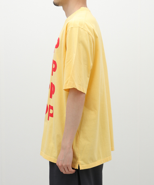 POP TRADING COMPANY(ポップトレーディングカンパニー)の「POP TRADING COMPANY / ポップトレーディングカンパニー hearts t-shirt(Tシャツ/カットソー・メンズ・イエロー・LARGE/X-LARGE)」の9枚目の写真