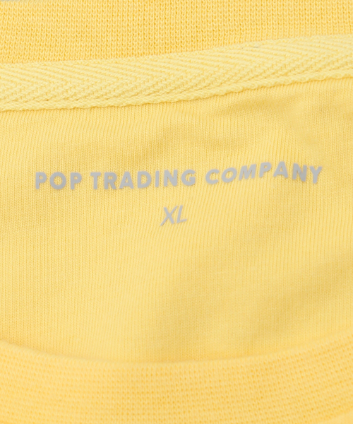 POP TRADING COMPANY(ポップトレーディングカンパニー)の「POP TRADING COMPANY / ポップトレーディングカンパニー hearts t-shirt(Tシャツ/カットソー・メンズ・イエロー・LARGE/X-LARGE)」の5枚目の写真