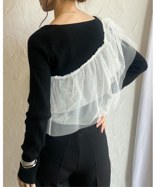 She's Closet（シーズクローゼット）の「シアーフリルチュール