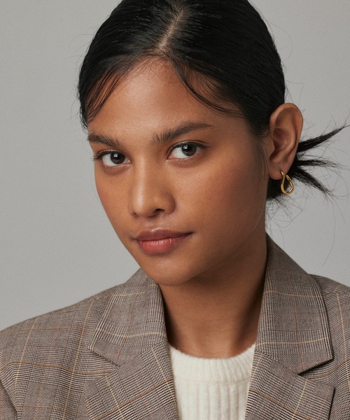 CENE（セネ）の「【CENE】セネ/アシンメトリードロップピアス（ピアス（両耳用）・レディース・シルバー/ゴールド・FREE）」の7枚目の写真