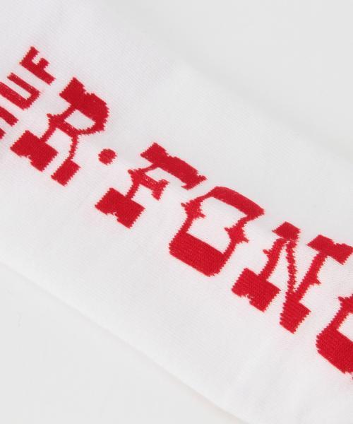 HUF(ハフ)の「HUF / BARRY McGEE ソックス(ソックス/靴下・メンズ・ホワイト/ブラック・ONE SIZE)」の7枚目の写真