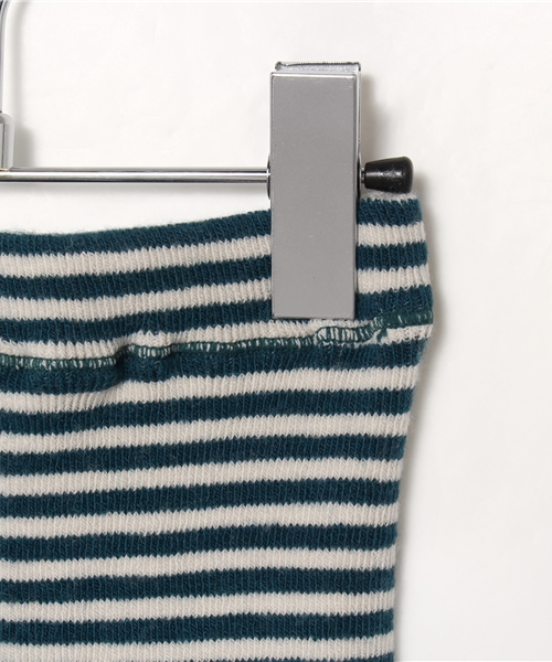 PONY GO ROUND(ポニーゴーラウンド)の「KNIT SPATS(レギンス/スパッツ・キッズ・ブラウン/ブルー・L/S)」の6枚目の写真