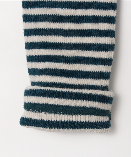 PONY GO ROUND(ポニーゴーラウンド)の「KNIT SPATS(レギンス/スパッツ・キッズ・ブラウン/ブルー・L/S)」の3枚目の写真