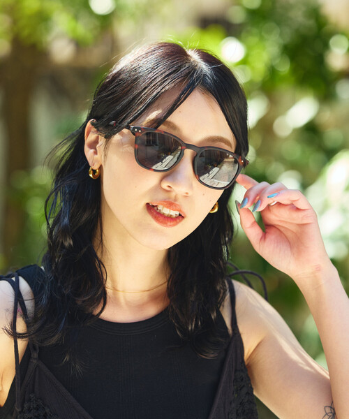 FREAK'S STORE（フリークスストア）の「IZIPIZI/イジピジ #E / UVカット ファッション用グラス（サングラス・メンズ・ブラック/ブラウン・ONE SIZE）」の12枚目の写真