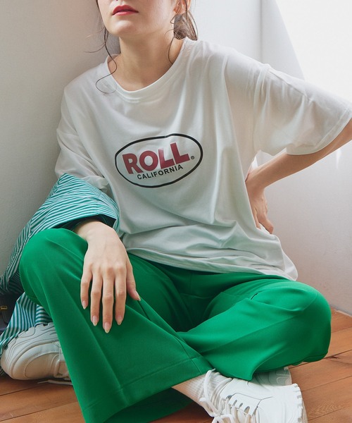 Teem Store(チームストア)の「ヴィンテージサークルロゴプリント Tシャツ(Tシャツ/カットソー・レディース・ホワイト/チャコール/イエロー・XL/M/L)」の10枚目の写真
