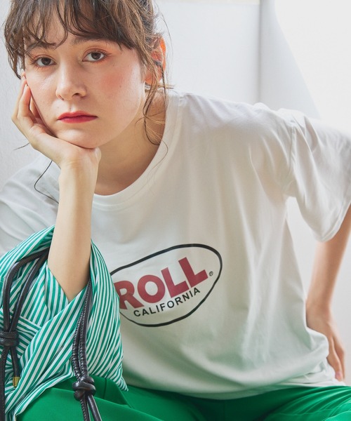 Teem Store(チームストア)の「ヴィンテージサークルロゴプリント Tシャツ(Tシャツ/カットソー・レディース・ホワイト/チャコール/イエロー・XL/M/L)」の9枚目の写真
