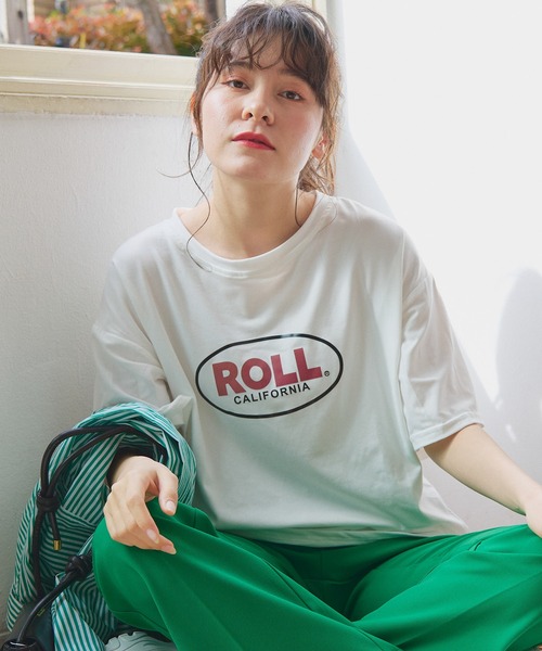 Teem Store(チームストア)の「ヴィンテージサークルロゴプリント Tシャツ(Tシャツ/カットソー・レディース・ホワイト/チャコール/イエロー・XL/M/L)」の8枚目の写真