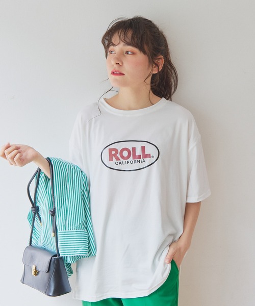 Teem Store(チームストア)の「ヴィンテージサークルロゴプリント Tシャツ(Tシャツ/カットソー・レディース・ホワイト/チャコール/イエロー・XL/M/L)」の6枚目の写真