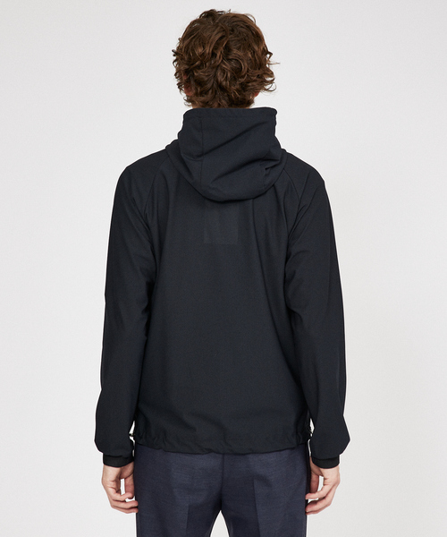 DESIGNWORKS（デザインワークス）の「【セットアップ対応】サマー メッシュパーカー（パーカー・メンズ・グレイッシュベージュ/ダークネイビー・50/48/46）」の5枚目の写真