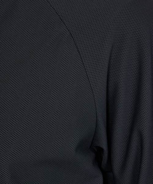 DESIGNWORKS（デザインワークス）の「【セットアップ対応】サマー メッシュパーカー（パーカー・メンズ・グレイッシュベージュ/ダークネイビー・50/48/46）」の11枚目の写真