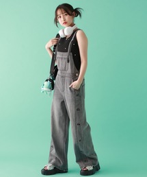 repipi armario | 【ハンギョドン】デニムオーバーオール(サロペット/オーバーオール)