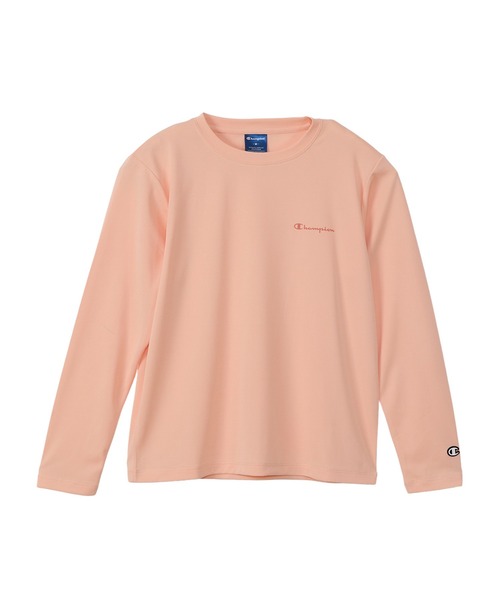 Champion(チャンピオン)の「【Champion/チャンピオン】レディース スポーツ ロングスリーブTシャツ(Tシャツ/カットソー・レディース・ホワイト/ブラック/ラベンダー/オレンジ系その他・LARGE/MEDIUM)」の4枚目の写真