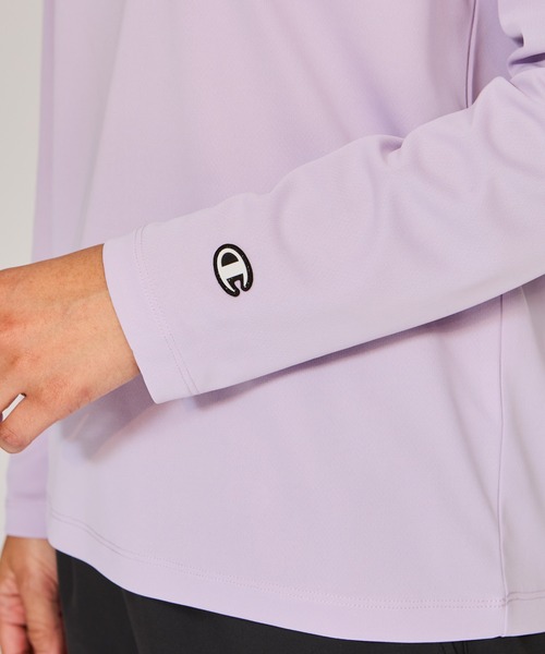Champion(チャンピオン)の「【Champion/チャンピオン】レディース スポーツ ロングスリーブTシャツ(Tシャツ/カットソー・レディース・ホワイト/ブラック/ラベンダー/オレンジ系その他・LARGE/MEDIUM)」の8枚目の写真