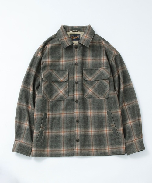 ★BAYFLOW ウーリージャコット セール】WOOLYTEC/ウーリーテックCPOシャツ（ブルゾン）｜BAYFLOW