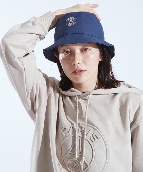 PARIS SAINT-GERMAIN（パリサンジェルマン）の「【NIKE / ナイキ】PSG U NK APEX BUCKET SQ L FN9330- 410（ハット・メンズ・ネイビー・SMALL/MEDIUM/LARGE）」の3枚目の写真