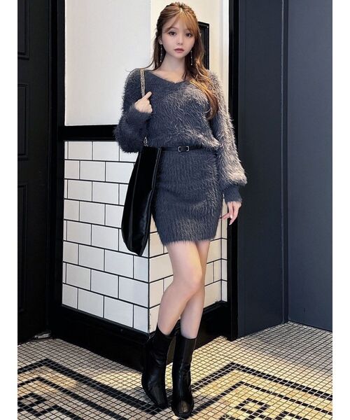 RESEXXY(リゼクシー)の「ステッチワークショートブーツ(ブーツ・レディース・ブラック/シルバー・SMALL/MEDIUM/LARGE)」の15枚目の写真