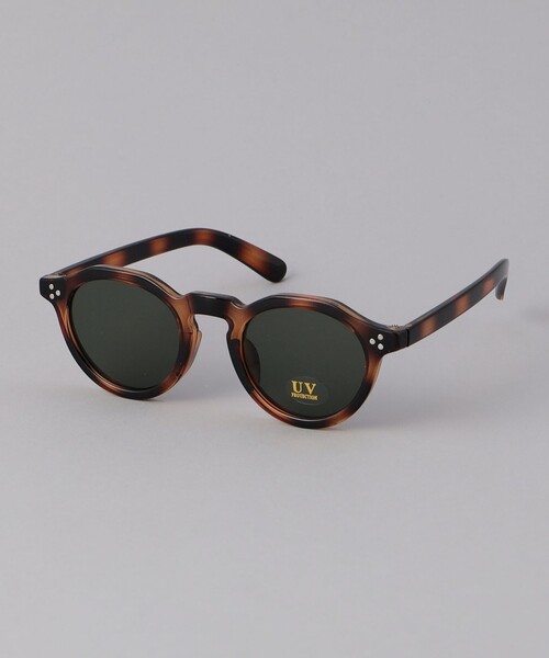 coen(コーエン)の「クラウンパントフレームサングラス(サングラス・メンズ・ライトグレー/ライトブルー/ネイビー/ブラウン・FREE)」の2枚目の写真