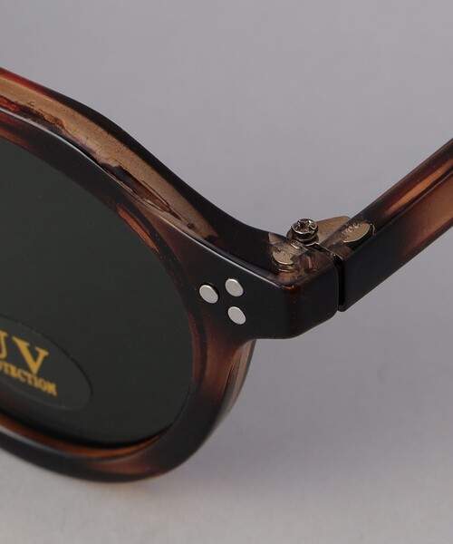 coen(コーエン)の「クラウンパントフレームサングラス(サングラス・メンズ・ライトグレー/ライトブルー/ネイビー/ブラウン・FREE)」の7枚目の写真