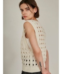 styling/ | 2WAYロープニットベスト(ベスト)
