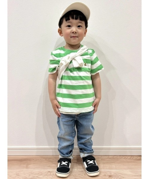 GAP（ギャップ）の「babyGap スリム スーパーソフト プルオンデニム（デニムパンツ・キッズ・ライトインディゴブルー・100cm/95cm/90cm/105cm/70cm/80ｃｍ/110cm）」の5枚目の写真