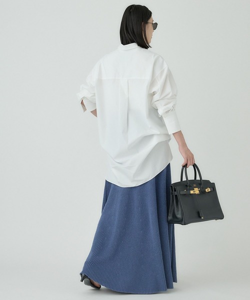 美品！定価約4万円 【Chaos/カオス】フォーフシルクスカート ロングスカート セール】Chaos(カオス)/フォーフシルクスカート（スカート）｜Chaos