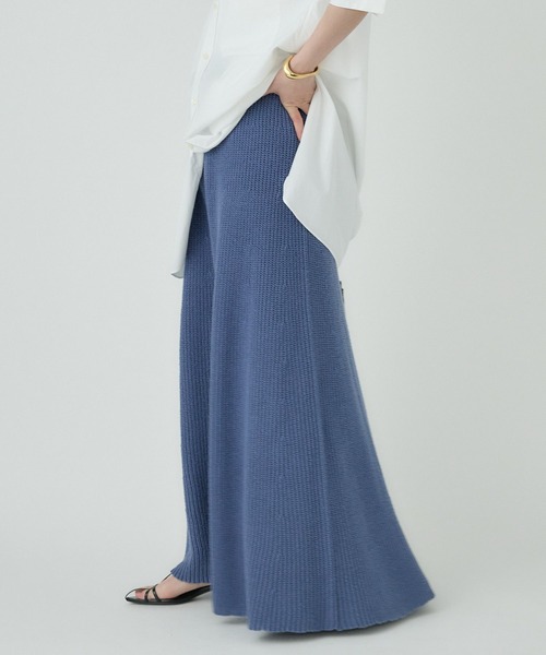 Chaos（カオス）の「Chaos(カオス)/フォーフシルクスカート（スカート・レディース・アイボリー/ブルー・FREE）」の20枚目の写真