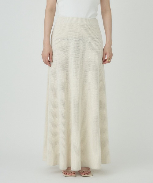 Chaos（カオス）の「Chaos(カオス)/フォーフシルクスカート（スカート・レディース・アイボリー/ブルー・FREE）」の10枚目の写真