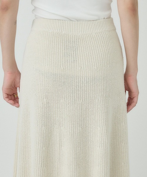 Chaos（カオス）の「Chaos(カオス)/フォーフシルクスカート（スカート・レディース・アイボリー/ブルー・FREE）」の7枚目の写真