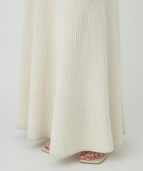 Chaos（カオス）の「Chaos(カオス)/フォーフシルクスカート（スカート・レディース・アイボリー/ブルー・FREE）」の5枚目の写真