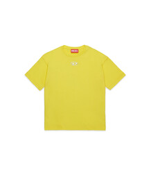 DIESEL ディーゼル Tシャツ・カットソー 黄緑系 S 0124924D0103 DIESEL｜ディーゼルのTシャツ/カットソー（グリーン・カーキ