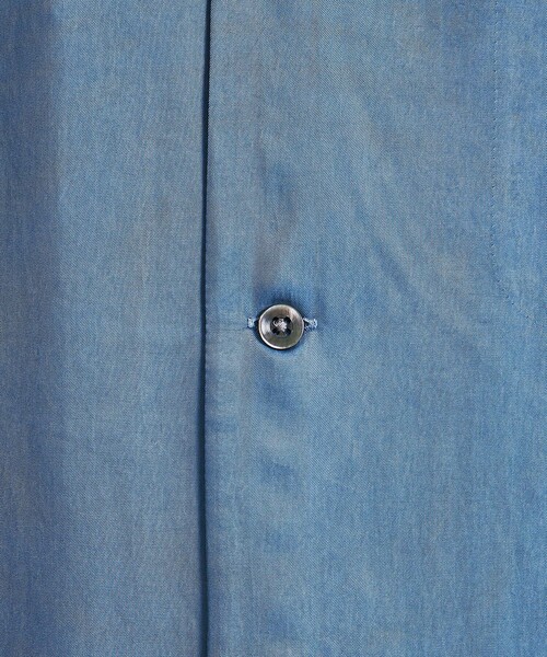 MONKEY TIME(モンキータイム)の「フィブリル キュプラ ツイル オープンカラー シャツ(シャツ/ブラウス・メンズ・ブラック/コバルトブルー・S/M/L/XL)」の20枚目の写真