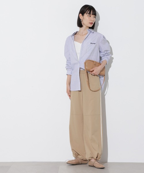 Apo(s)ture（アポスチャー）の「ARIA-023/2WAYストレッチライントラックパンツ（その他パンツ・レディース・ブルーグリーン/スミクロ/ベージュ/グレー・XS/S/M/L/XL）」の15枚目の写真