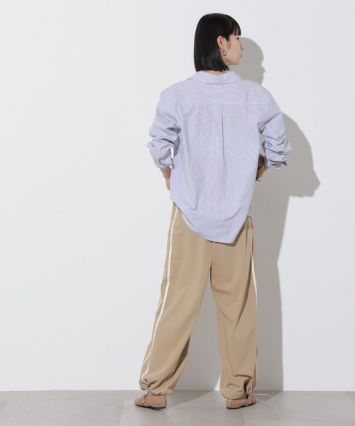 Apo(s)ture（アポスチャー）の「ARIA-023/2WAYストレッチライントラックパンツ（その他パンツ・レディース・ブルーグリーン/スミクロ/ベージュ/グレー・XS/S/M/L/XL）」の14枚目の写真