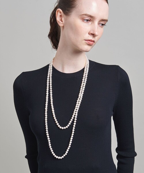 別注】＜Haute Joaillerie AKIO MORI＞淡水パール ロングネックレス