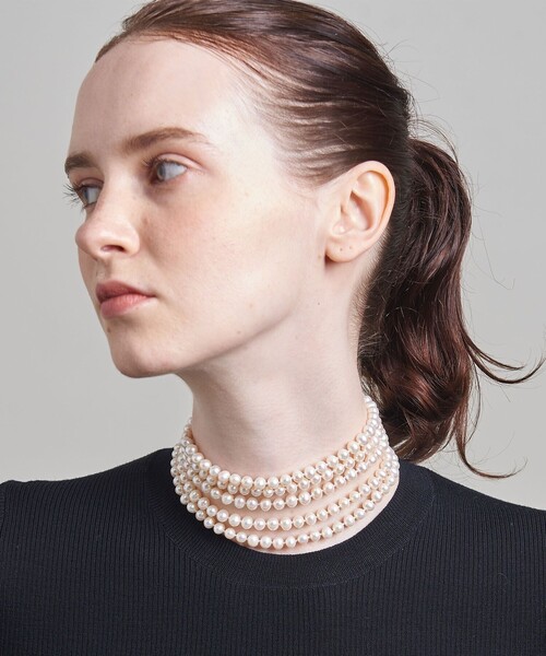 別注】＜Haute Joaillerie AKIO MORI＞淡水パール ロングネックレス