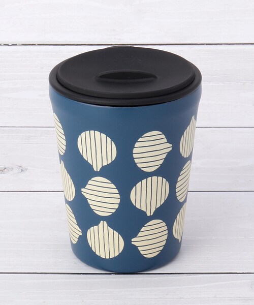 one'sterrace(ワンズテラス)の「◆かまわぬ 蓋付タンブラー 260ml(グラス/マグカップ/タンブラー・レディース・グレー系4/ネイビー系5/グリーン系その他6/ブルー系その他7・99)」の3枚目の写真