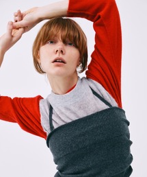 elegancese（エレガンセーゼ）の「【elegancese】Rib camisole　カシミヤ100%（キャミソール）」