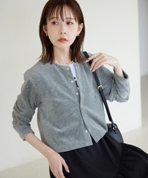 ROPE' PICNIC | パイルクロップドカーディガン(カーディガン/ボレロ)